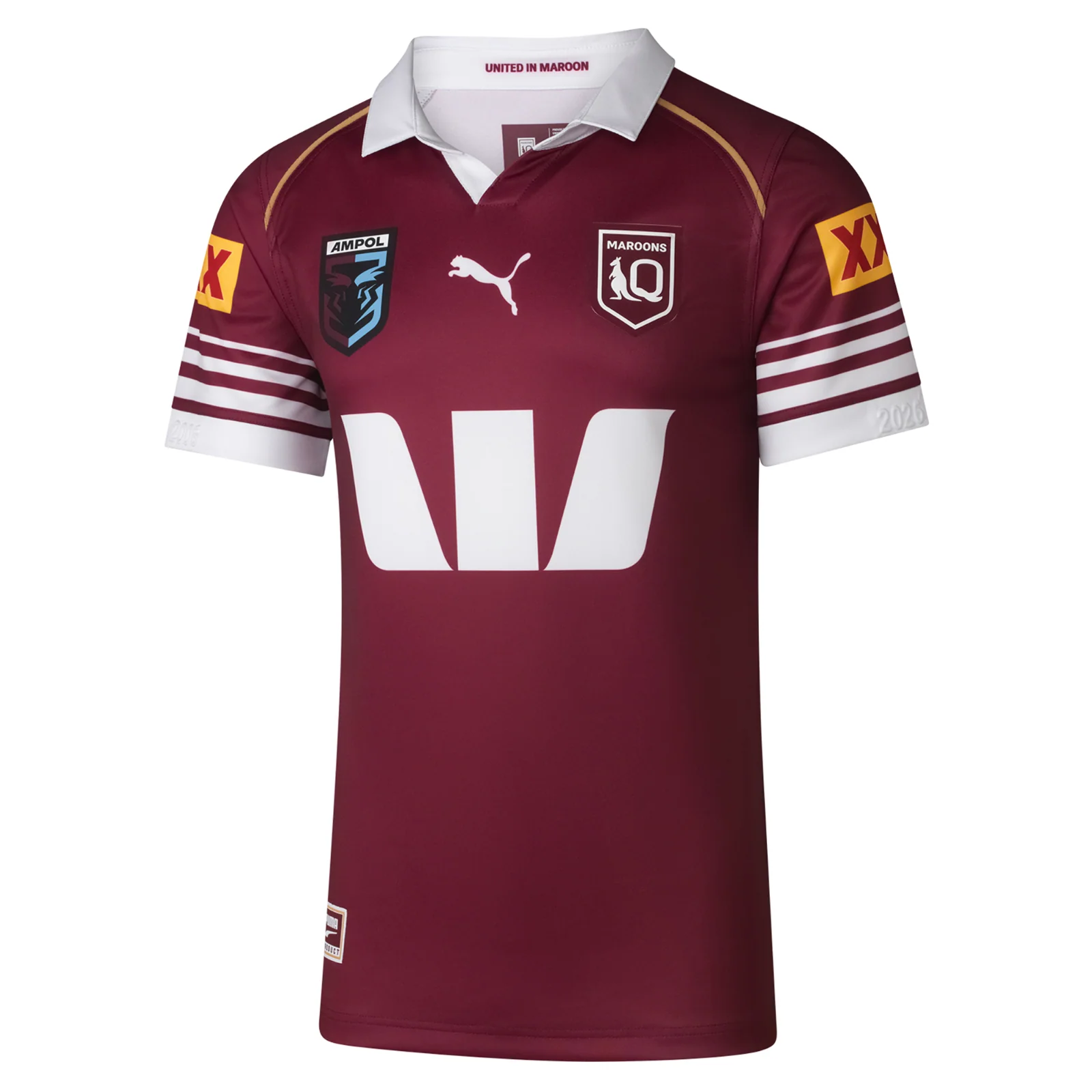 2026 QLD Maroons Jersey - Queensland - Adult - Mens