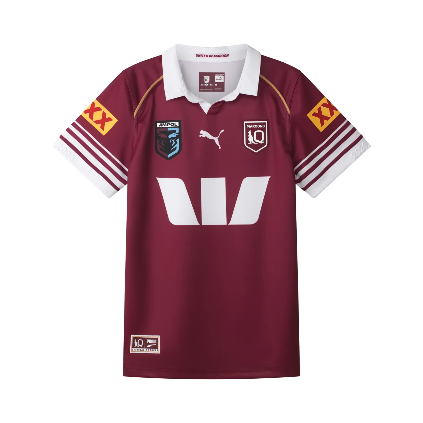2026 QLD Maroons Jersey - Queensland - Ladies Womens