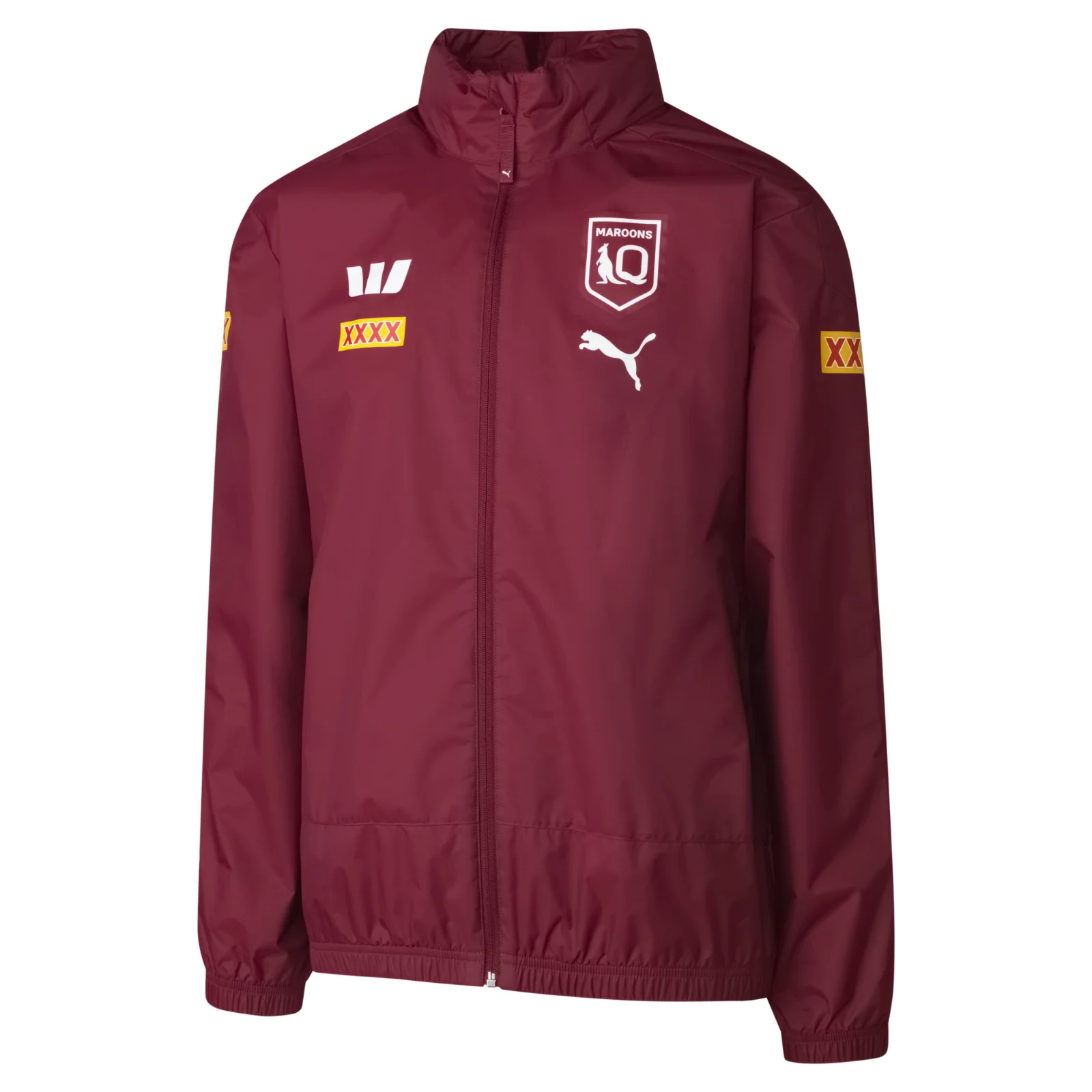2026 QLD Maroons Rain Jacket - Queensland - Adult - Mens