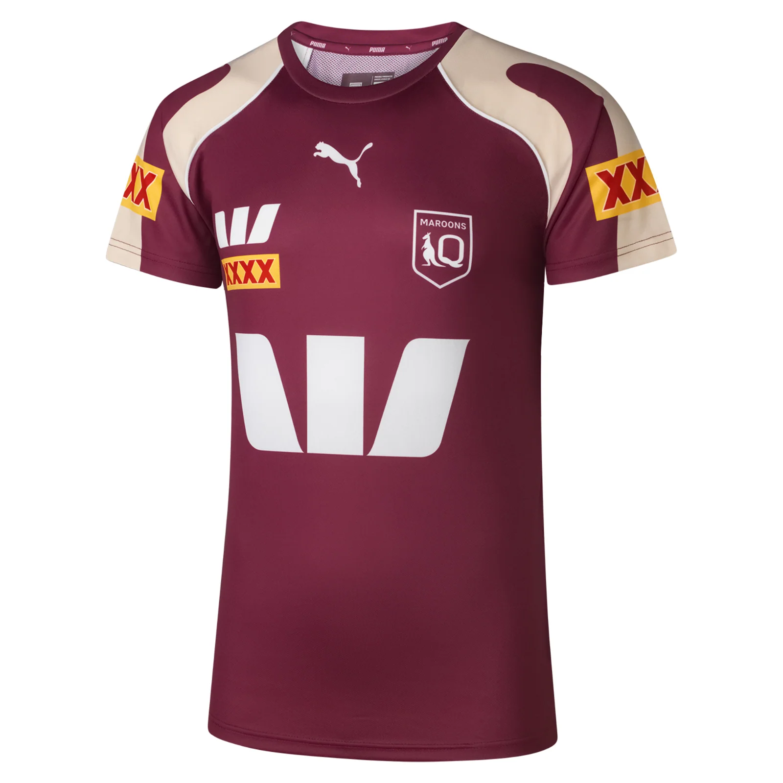 2026 QLD Maroons Training Tee - Queensland - Adult - Mens