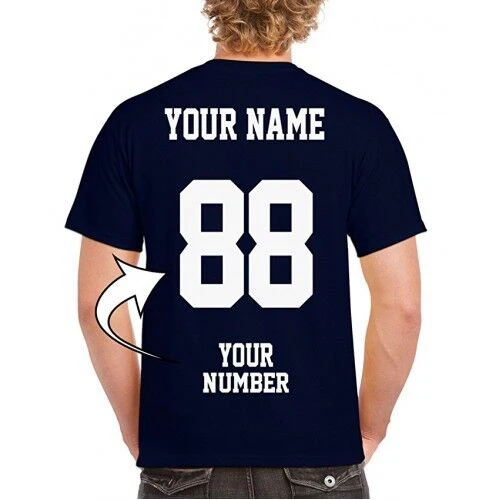 ADD CUSTOM NAME AND/OR NUMBER - Add Onto Purchase - Read Description