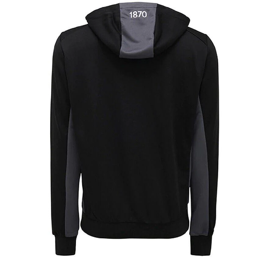AFL 2022 Travel Hooded Sweatshirt - Port Adelaide Power - Adult - Jumper MACRON - Image 2