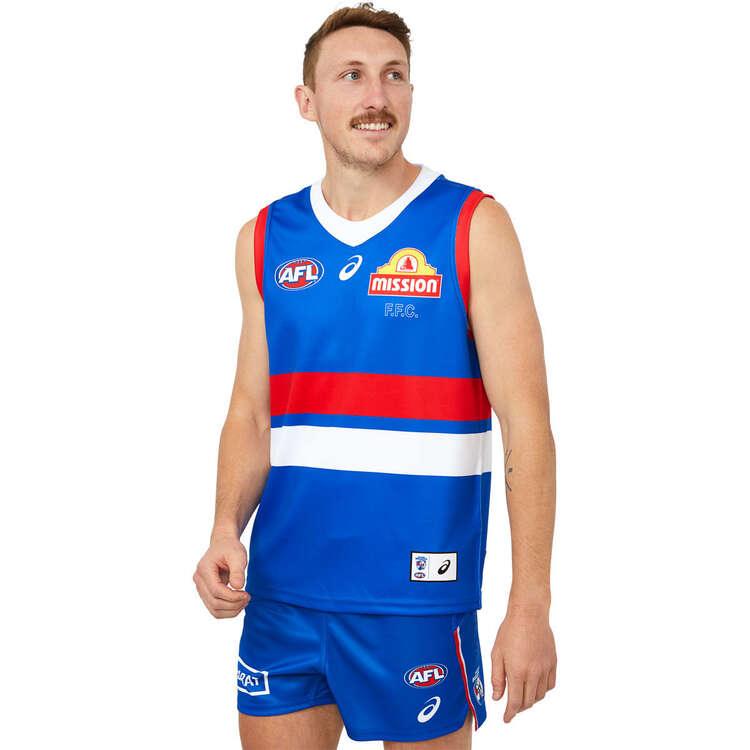 AFL 2023 Home Guernsey - Western Bulldogs - Adult - Aussie Rules - ASICS - Image 3
