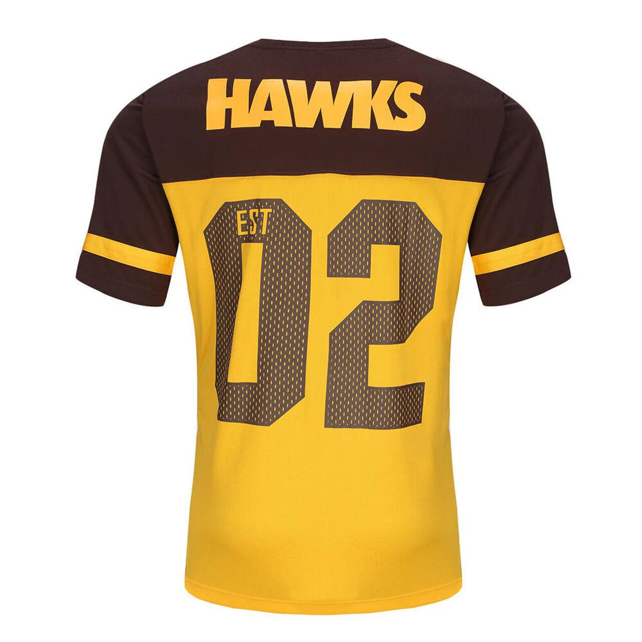AFL 2024 Grid Iron Jersey - Hawthorn Hawks - Youth - Kids - Image 2