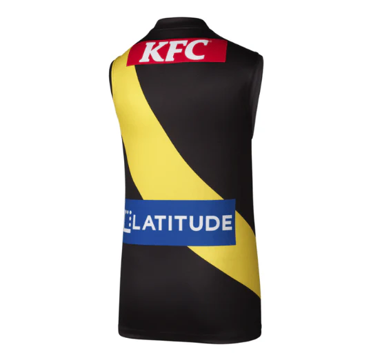 AFL 2024 Home Guernsey - Richmond Tigers - Youth - Kids - Image 2