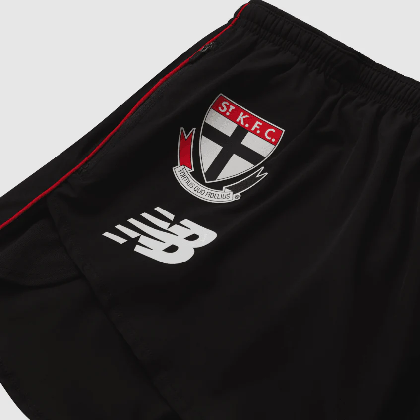 AFL 2024 Training Shorts - St Kilda Saints - Adult - Mens - Image 2