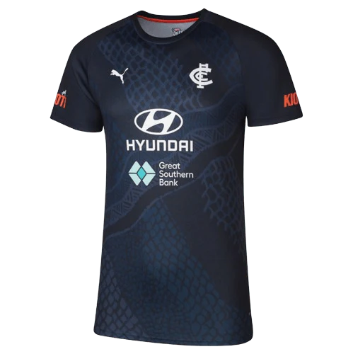 AFL 2024 Training Tee - Carlton Blues - Adult - Mens - Shirt