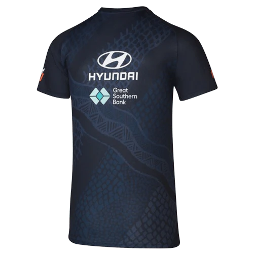AFL 2024 Training Tee - Carlton Blues - Adult - Mens - Shirt - Image 2