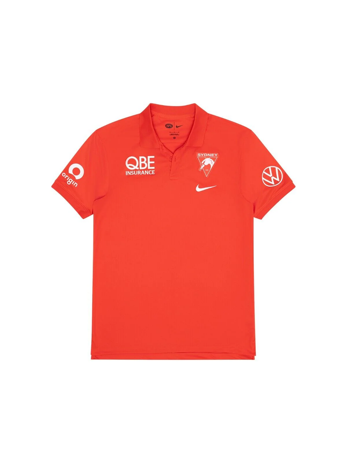 AFL 2025 Dri Fit Polo - Sydney Swans - Adult - Mens