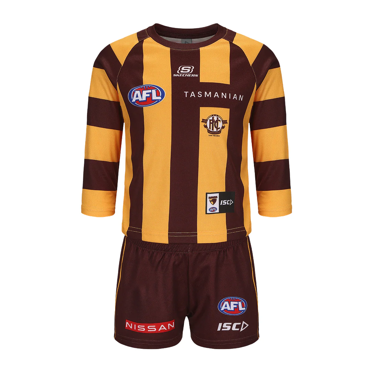 AFL 2025 Home Guernsey Set - Hawthorn Hawks - Toddler - Baby