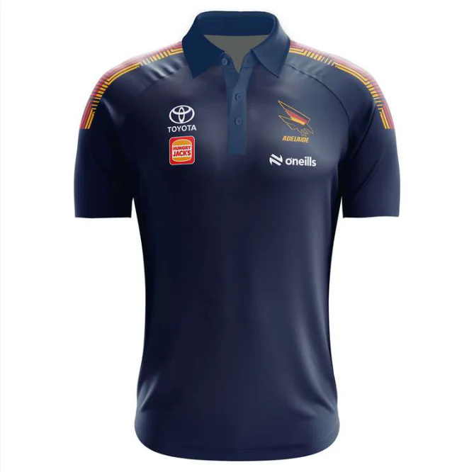 AFL 2025 Media Polo - Adelaide Crows - Adult - O'NEILLS