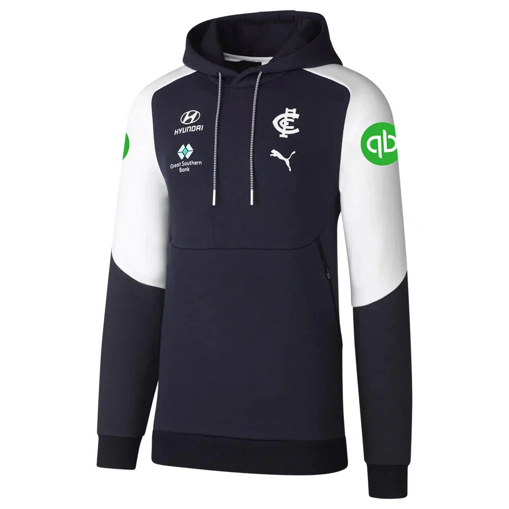 AFL 2025 Team Hoodie - Carlton Blues - Adult - Mens