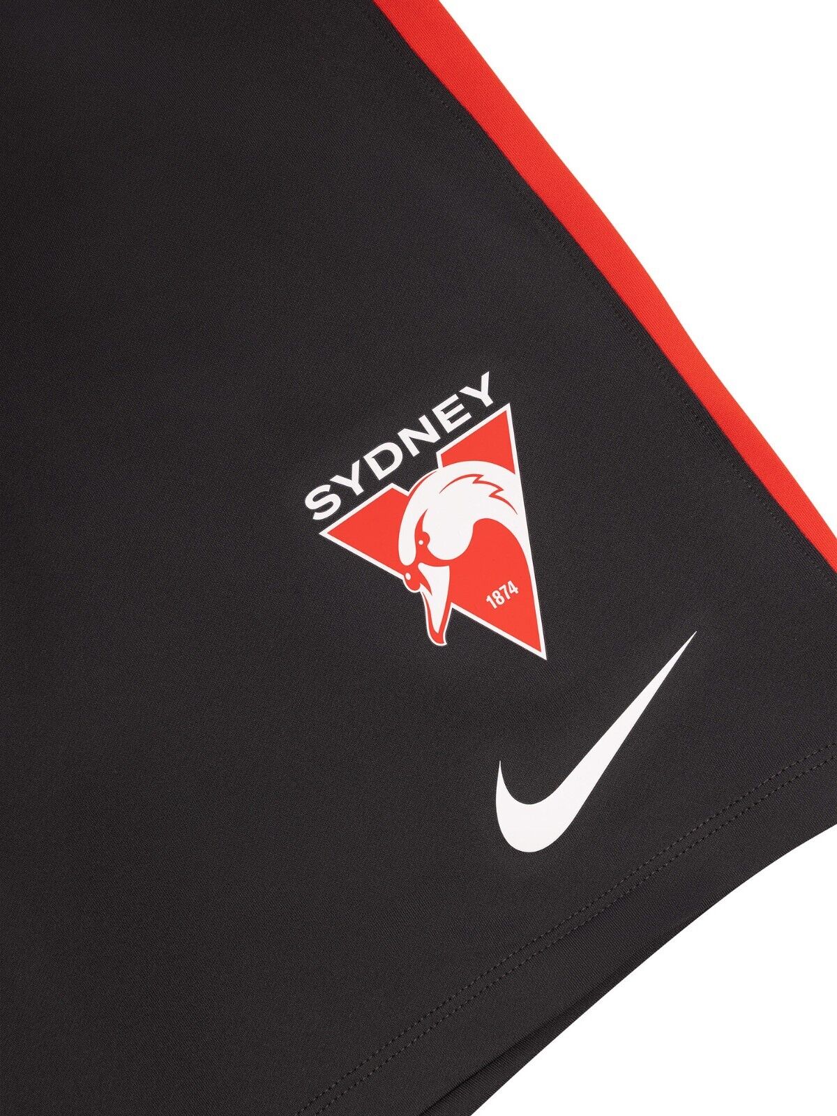 AFL 2025 Training Gym Shorts - Sydney Swans - Adult - Mens - Image 3