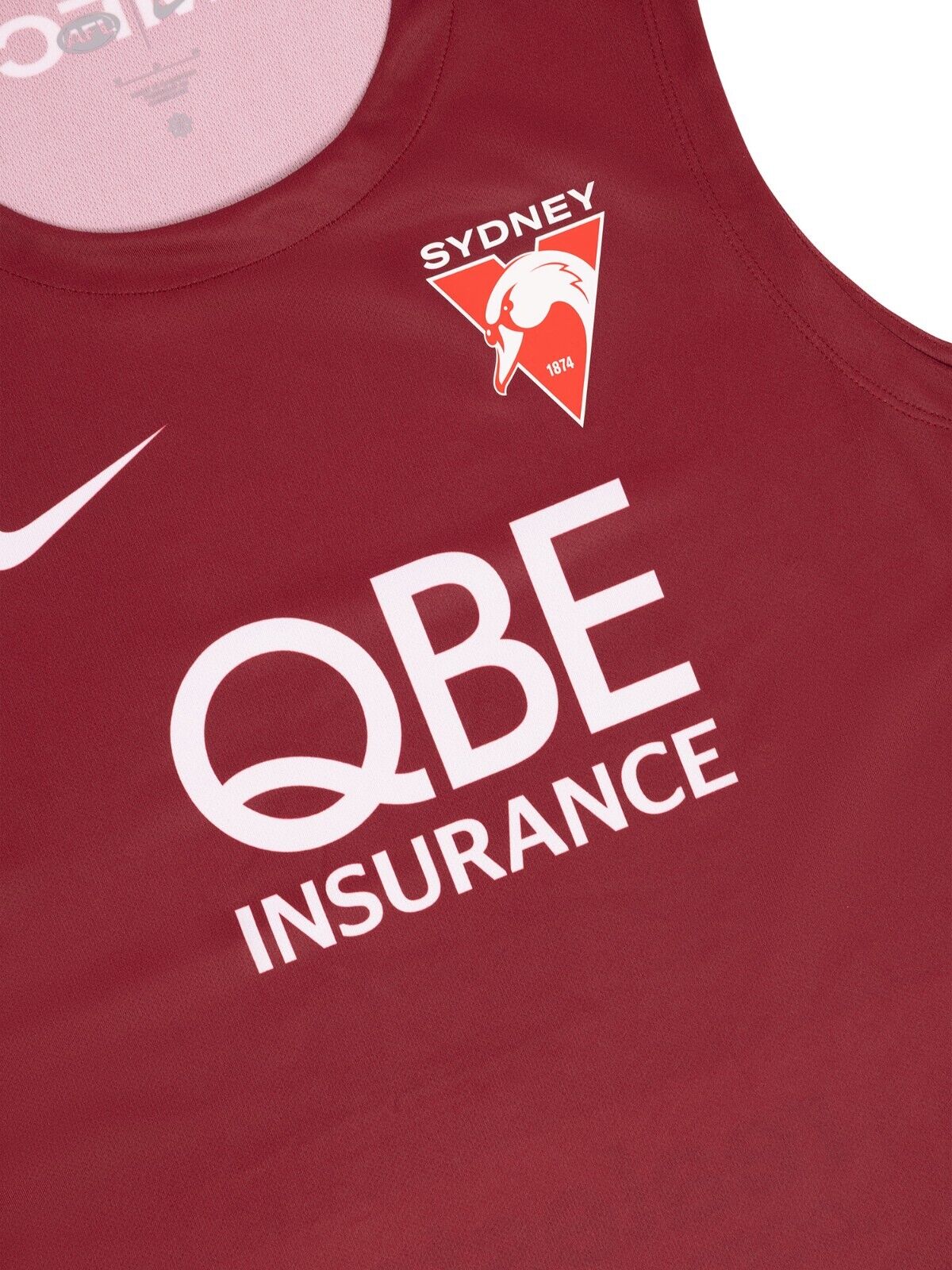 AFL 2025 Training Singlet - Sydney Swans - Adult - Mens - Image 3