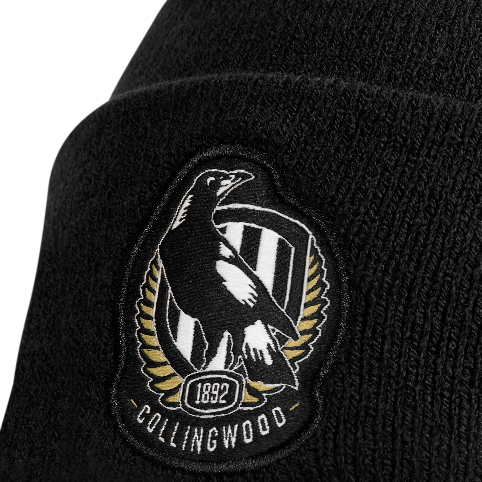 AFL 2026 Beanie - Collingwood Magpies - Hat - Adult - Mens - OSFM - Image 4