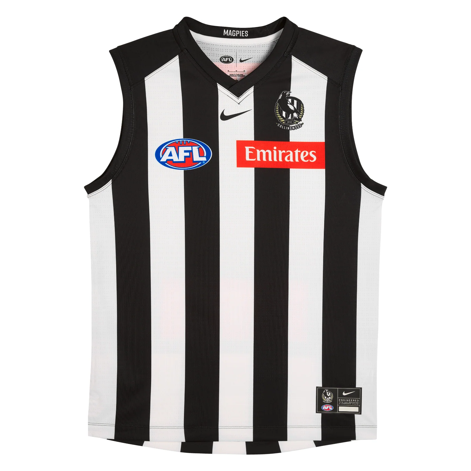 AFL 2026 Home Guernsey - Collingwood Magpies - Adult - Mens