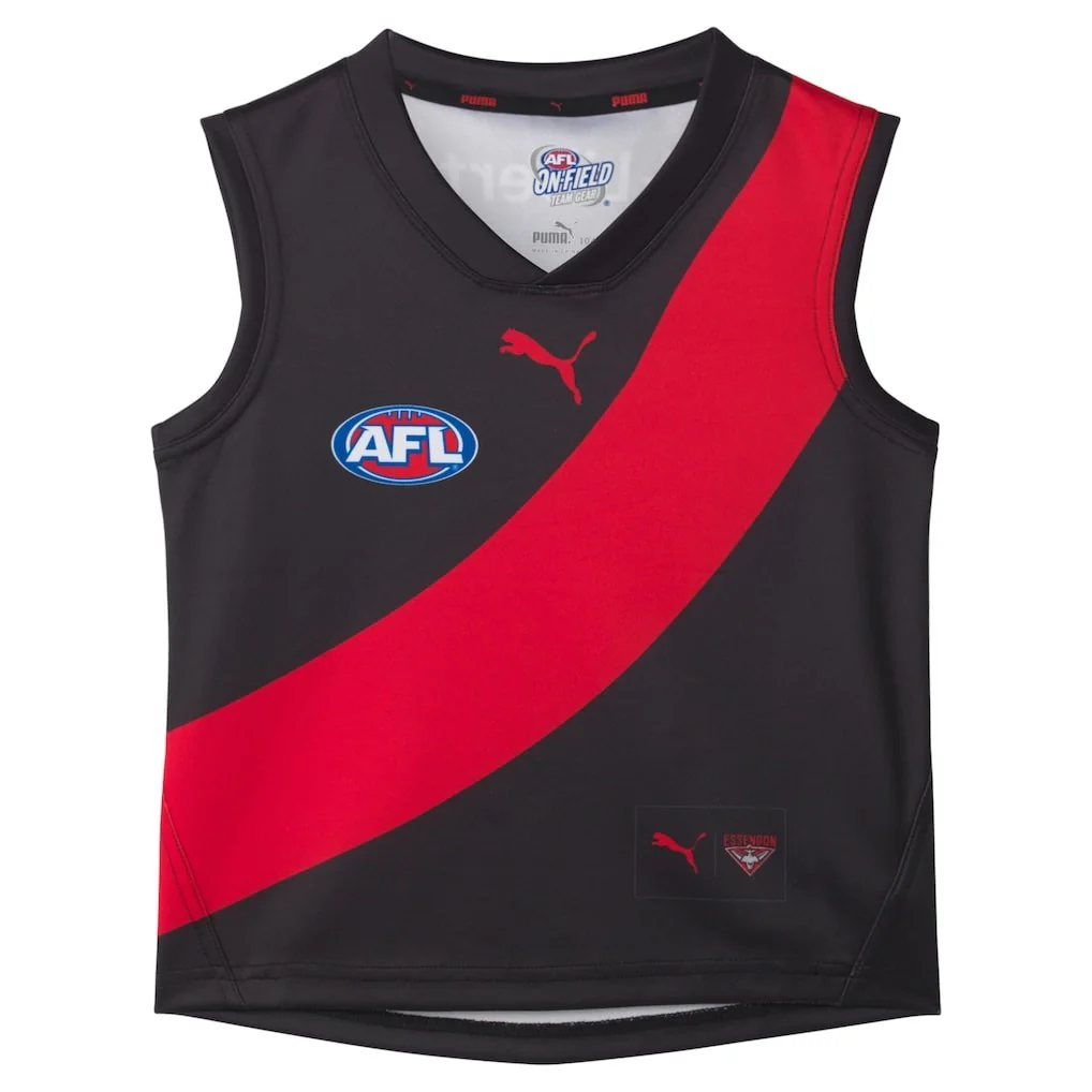 AFL 2026 Home Guernsey - Essendon Bombers - Toddler - Kids - Image 2