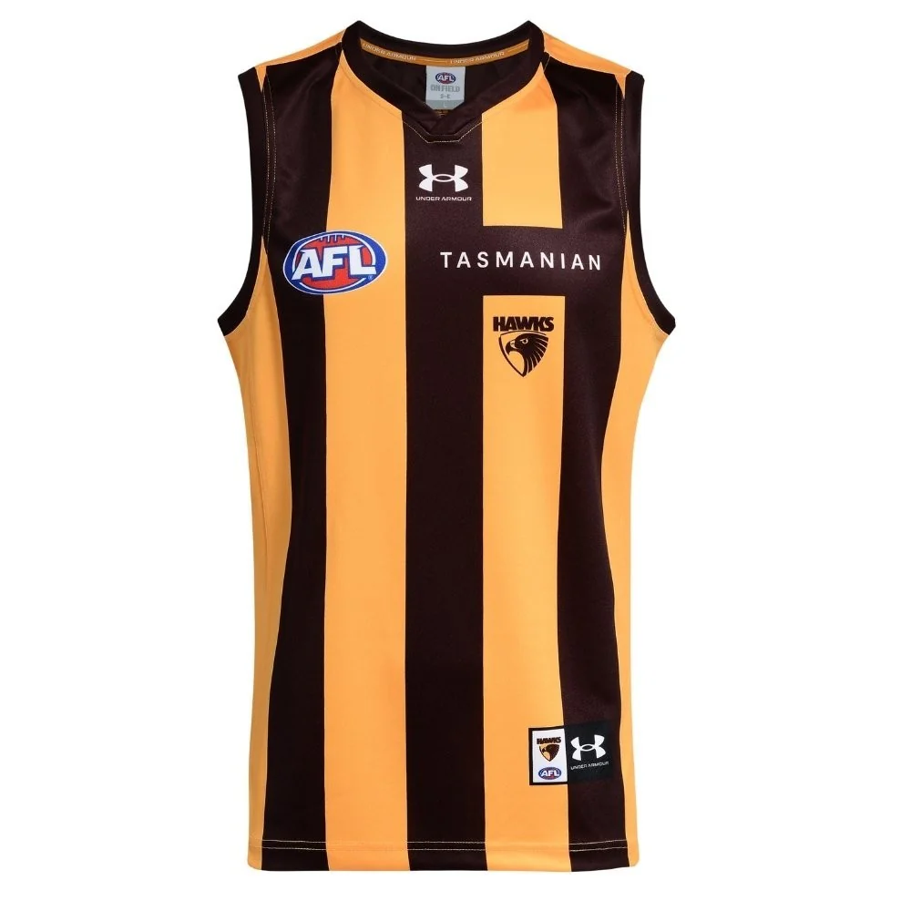 AFL 2026 Home Guernsey - Hawthorn Hawks - Adult - Mens