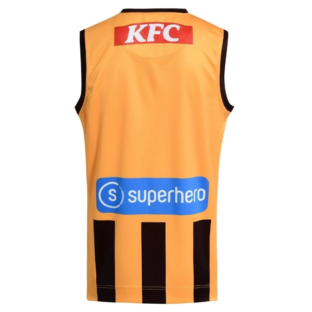 AFL 2026 Home Guernsey - Hawthorn Hawks - Adult - Mens - Image 2