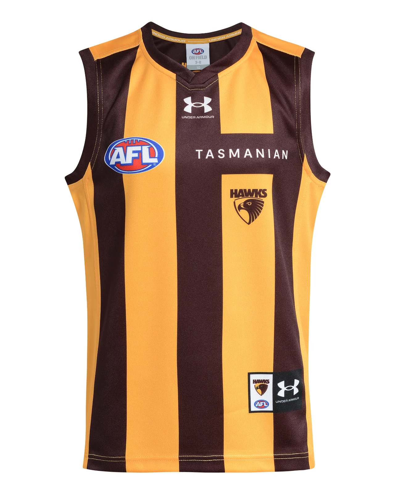 AFL 2026 Home Guernsey - Hawthorn Hawks - Youth - Kids