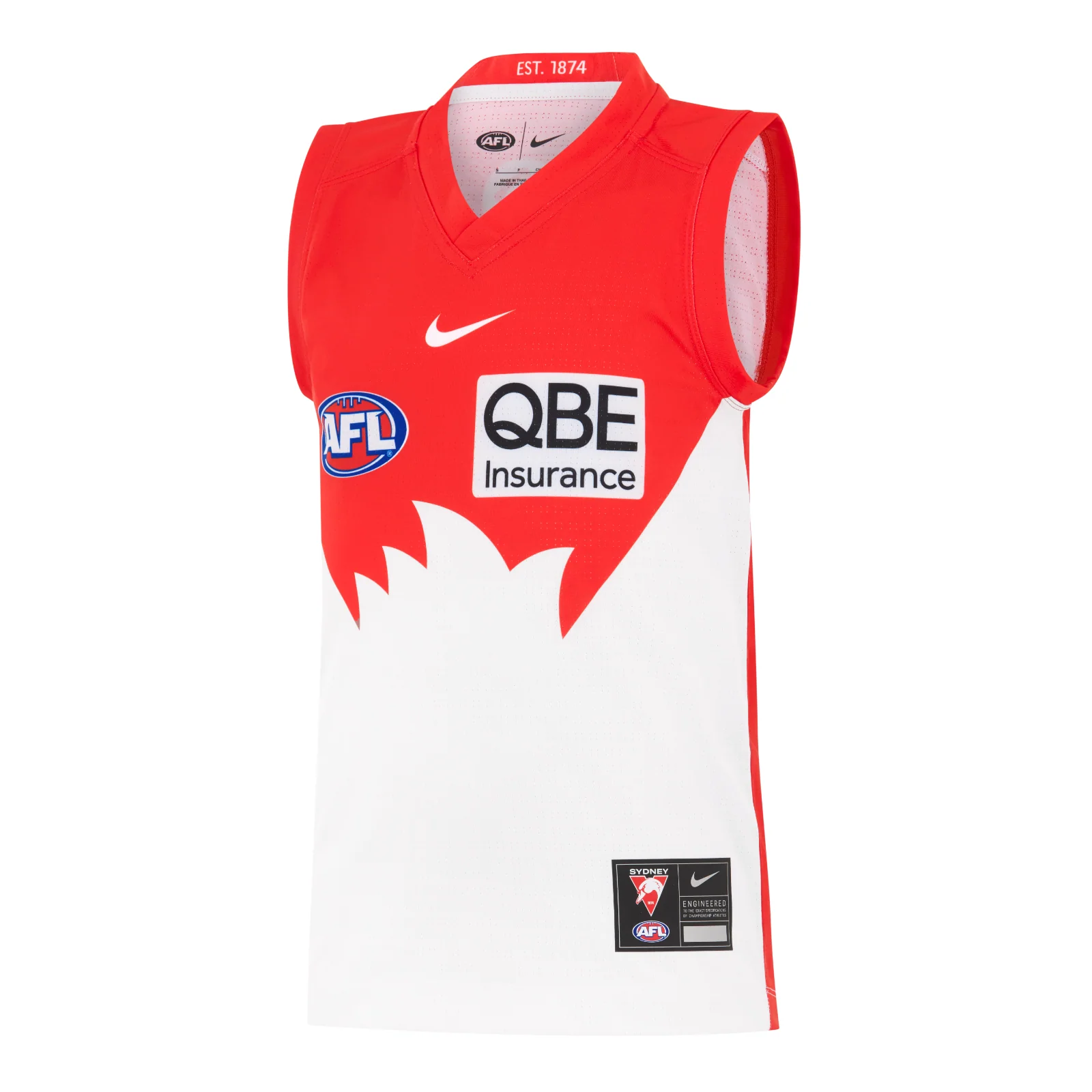 AFL 2026 Home Guernsey - Sydney Swans - Youth - Kids