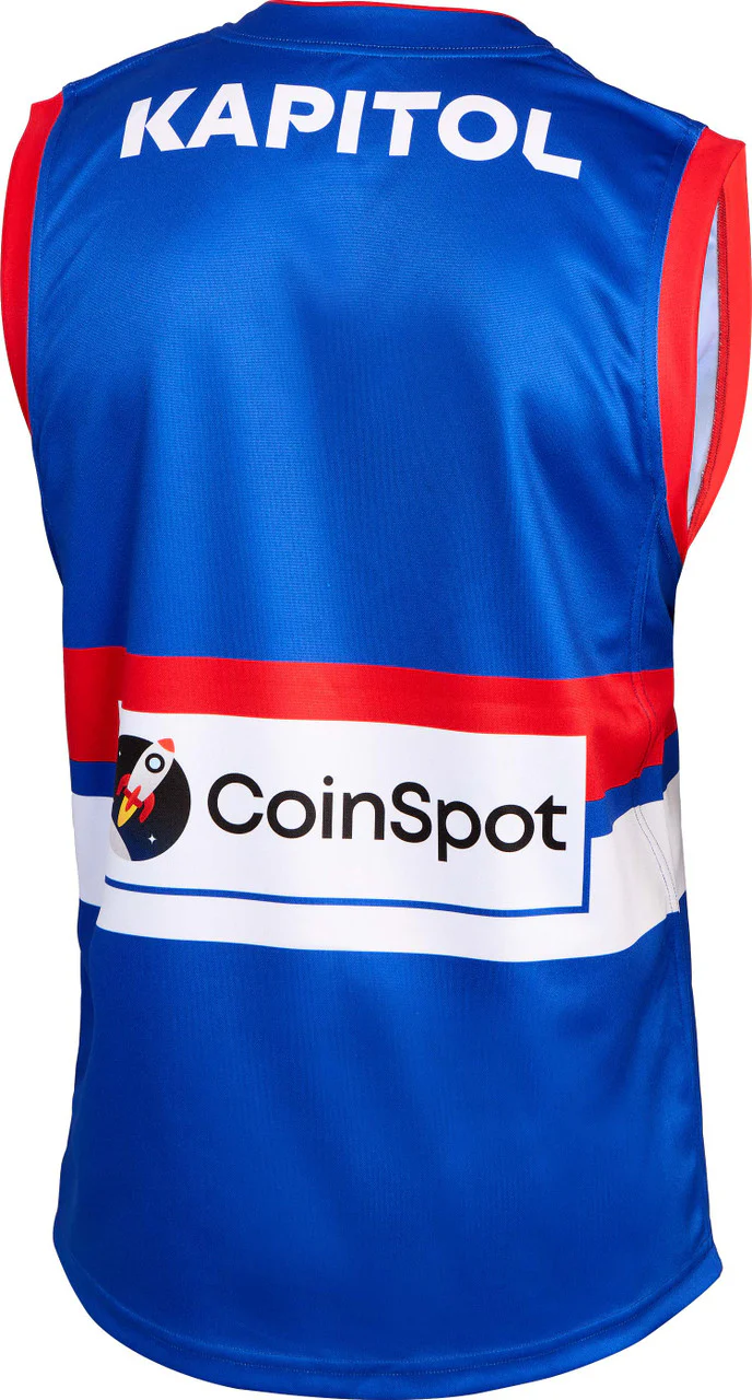 AFL 2026 Home Guernsey - Western Bulldogs - Adult - Mens - Image 2