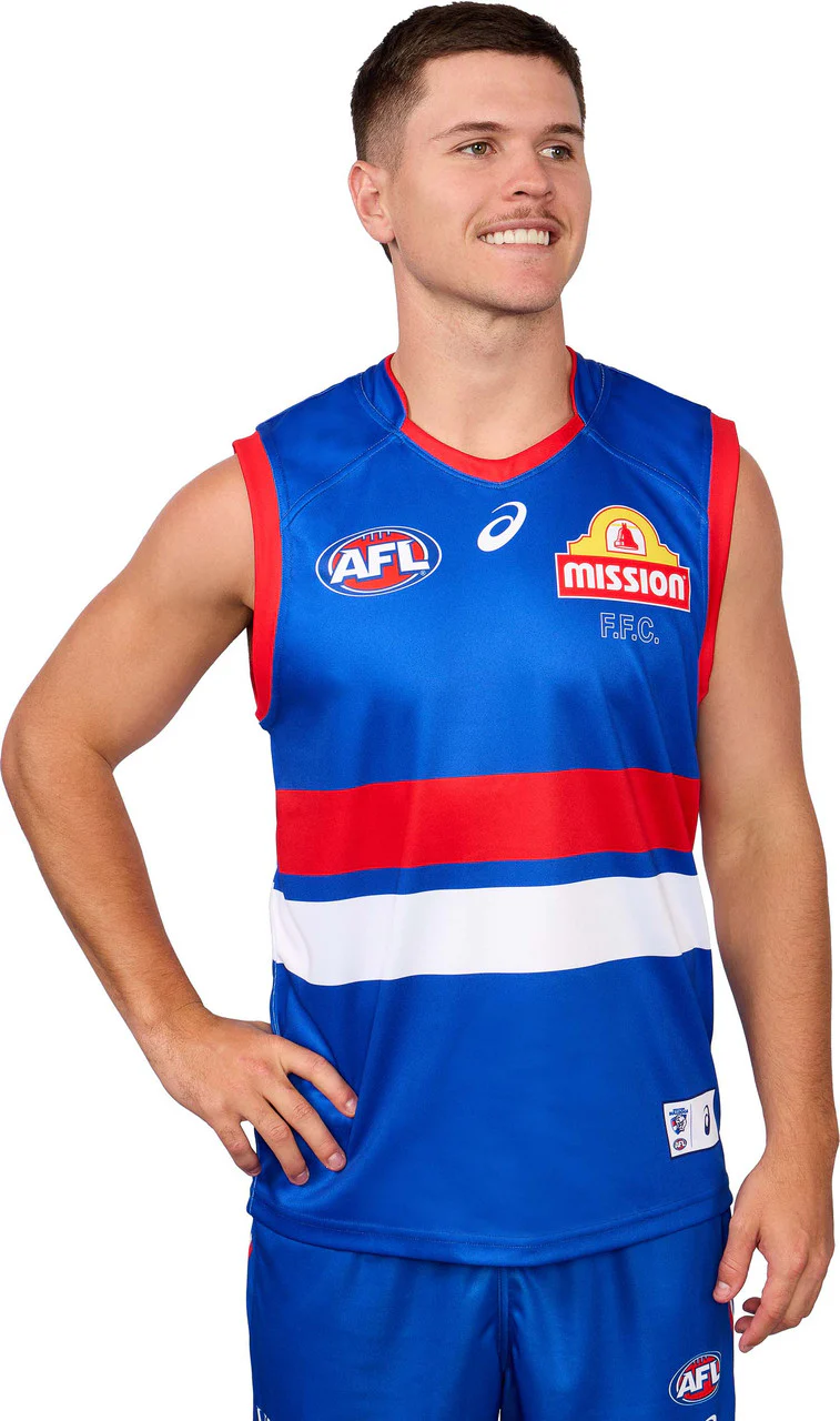 AFL 2026 Home Guernsey - Western Bulldogs - Adult - Mens - Image 5