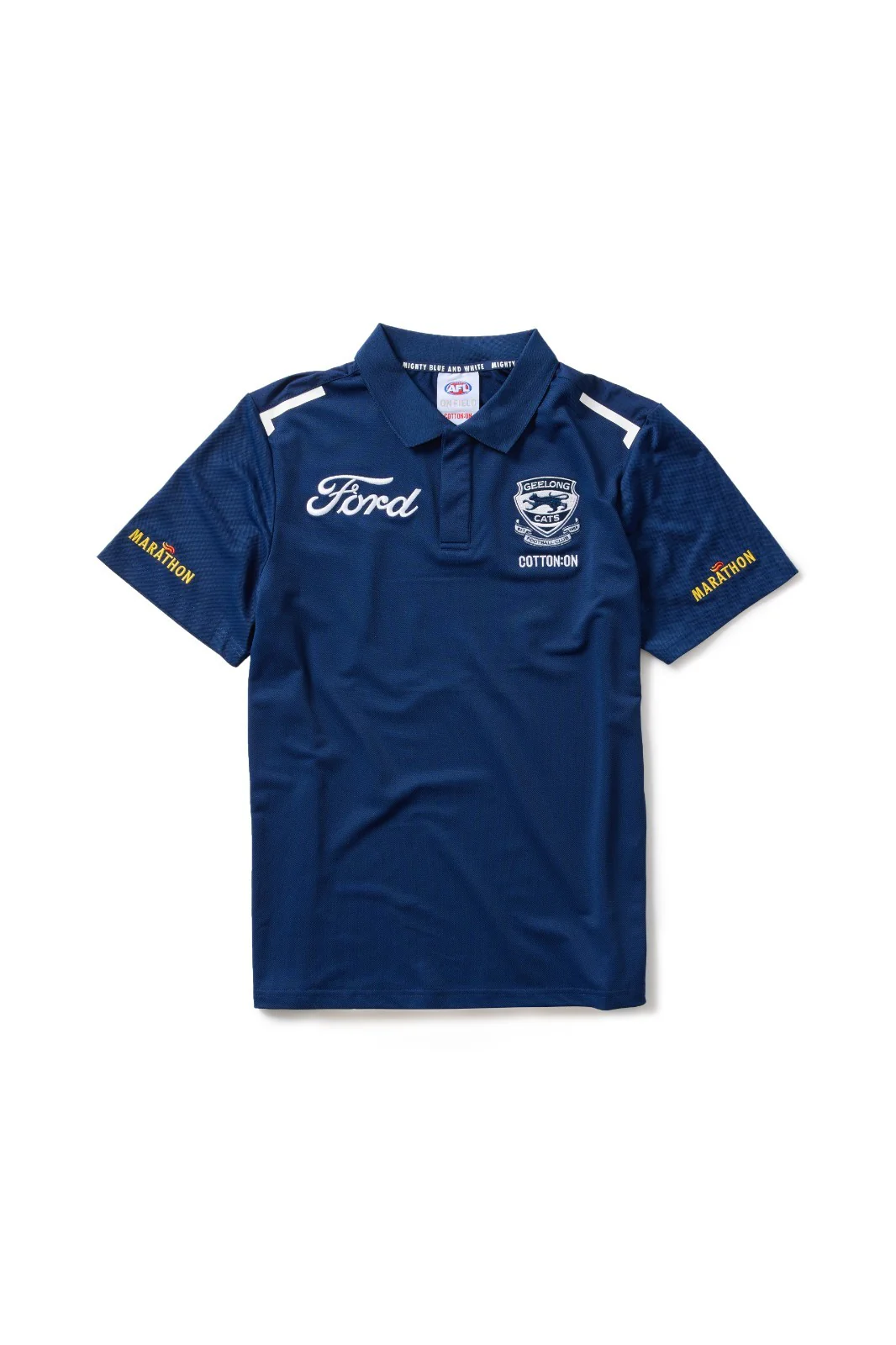 AFL 2026 Media Polo - Geelong Cats - Adult - Mens