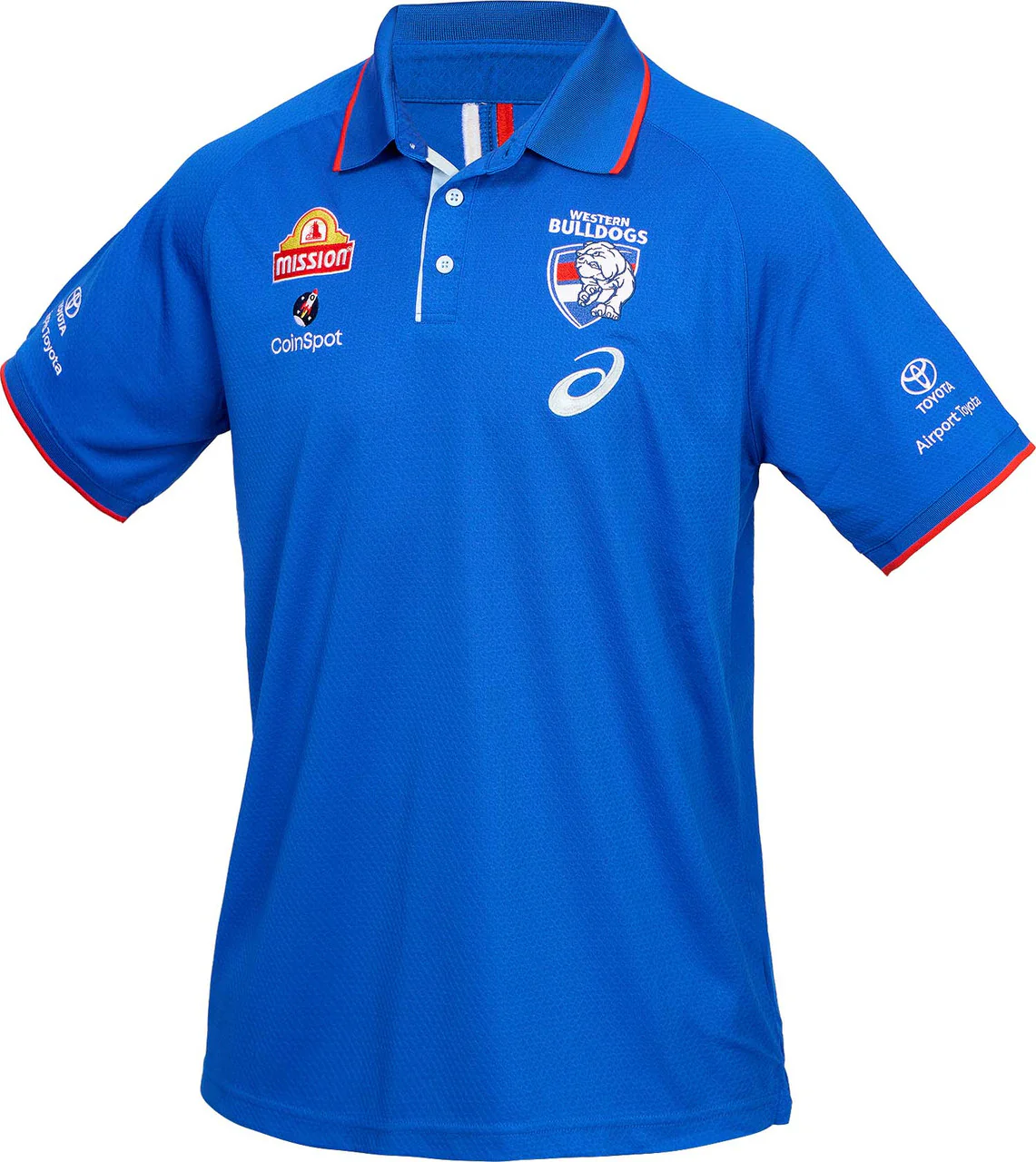 AFL 2026 Media Polo - Western Bulldogs - Adult - Mens - Image 4