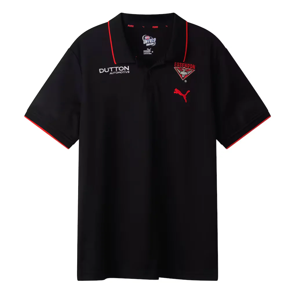 AFL 2026 Team Polo - Essendon Bombers - Adult - Mens