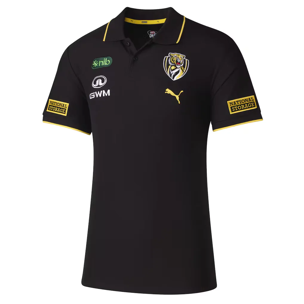 AFL 2026 Team Polo - Richmond Tigers - Adult - Mens