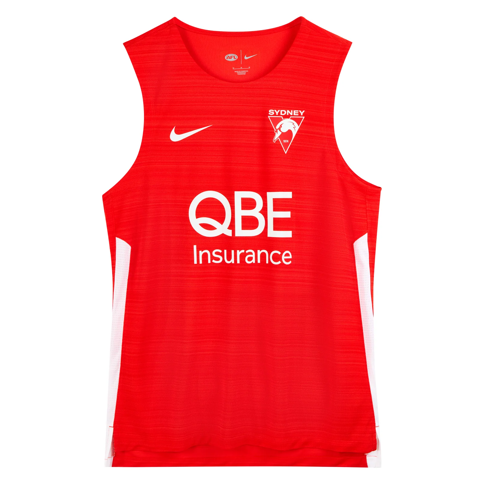 AFL 2026 Training Singlet - Sydney Swans - Adult - Mens - Image 3