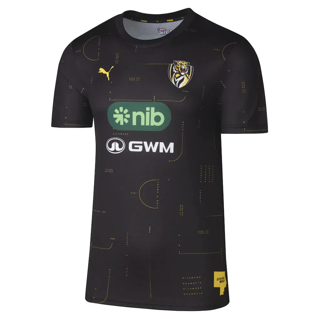 AFL 2026 Training Tee - Richmond Tigers - Adult - Mens