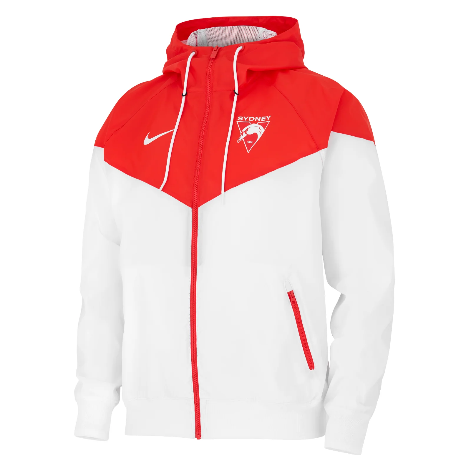 AFL 2026 Windrunner Jacket - Sydney Swans - Adult - Mens