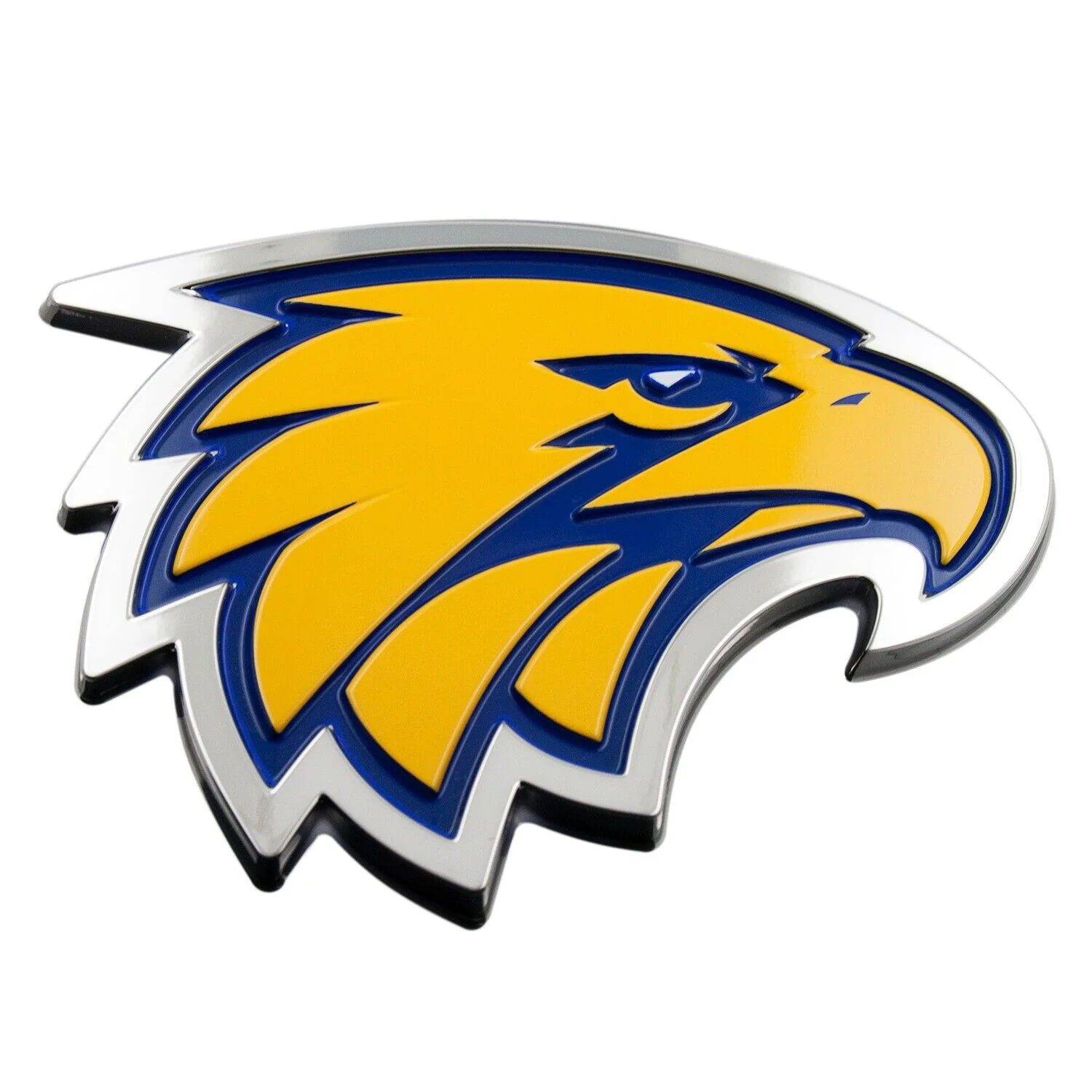 AFL 3D Chrome Emblem - West Coast Eagles- Supporter Car Badge - Image 2