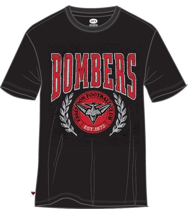 AFL Arch Graphic Tee Shirt - Essendon Bombers - Mens T-Shirt - Image 2