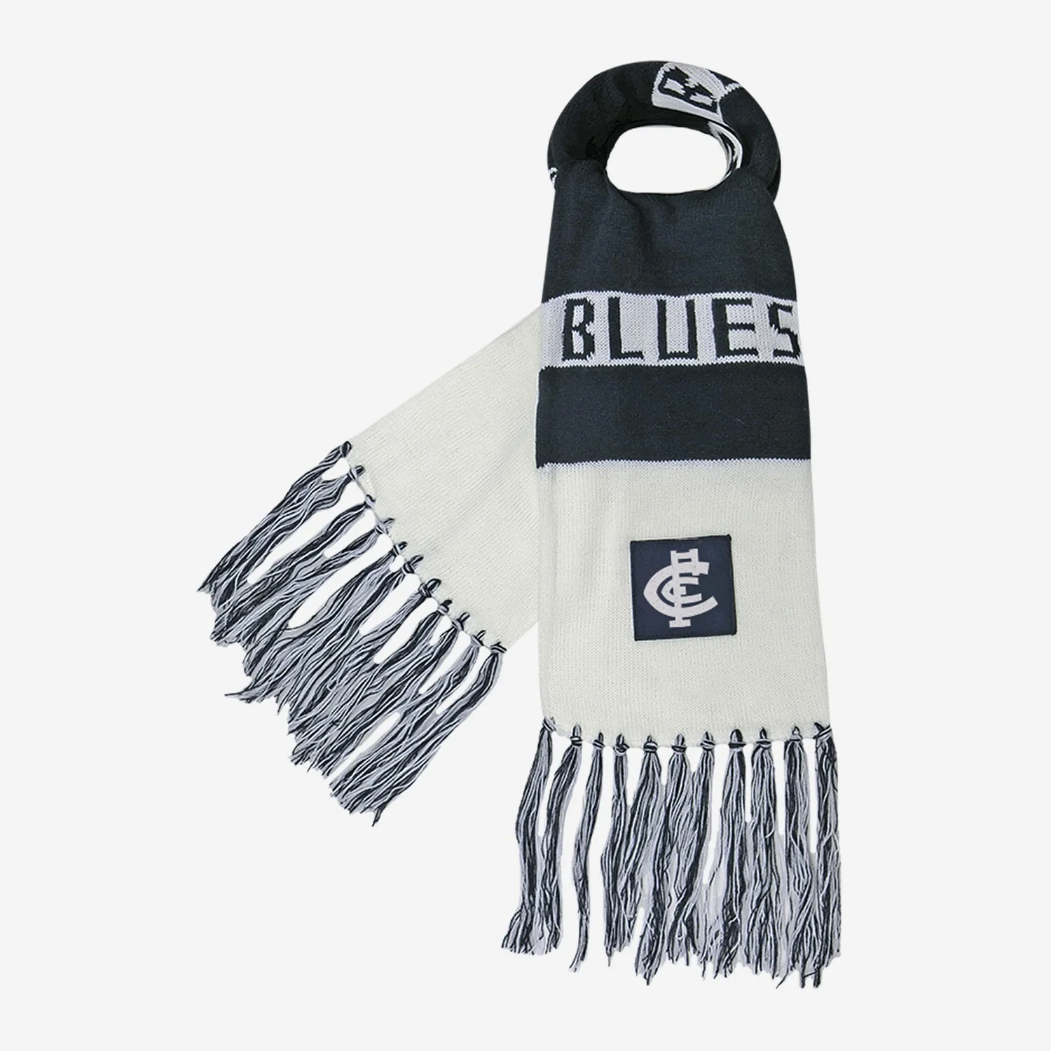 AFL Bar Scarf - Carlton Blues - Supporter Team Wear - Image 2