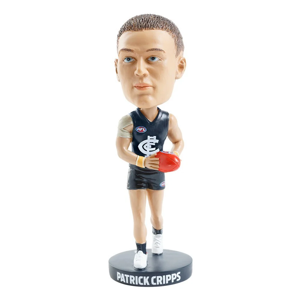 AFL Bobblehead - Patrick Cripps - Carlton Blues - Statue