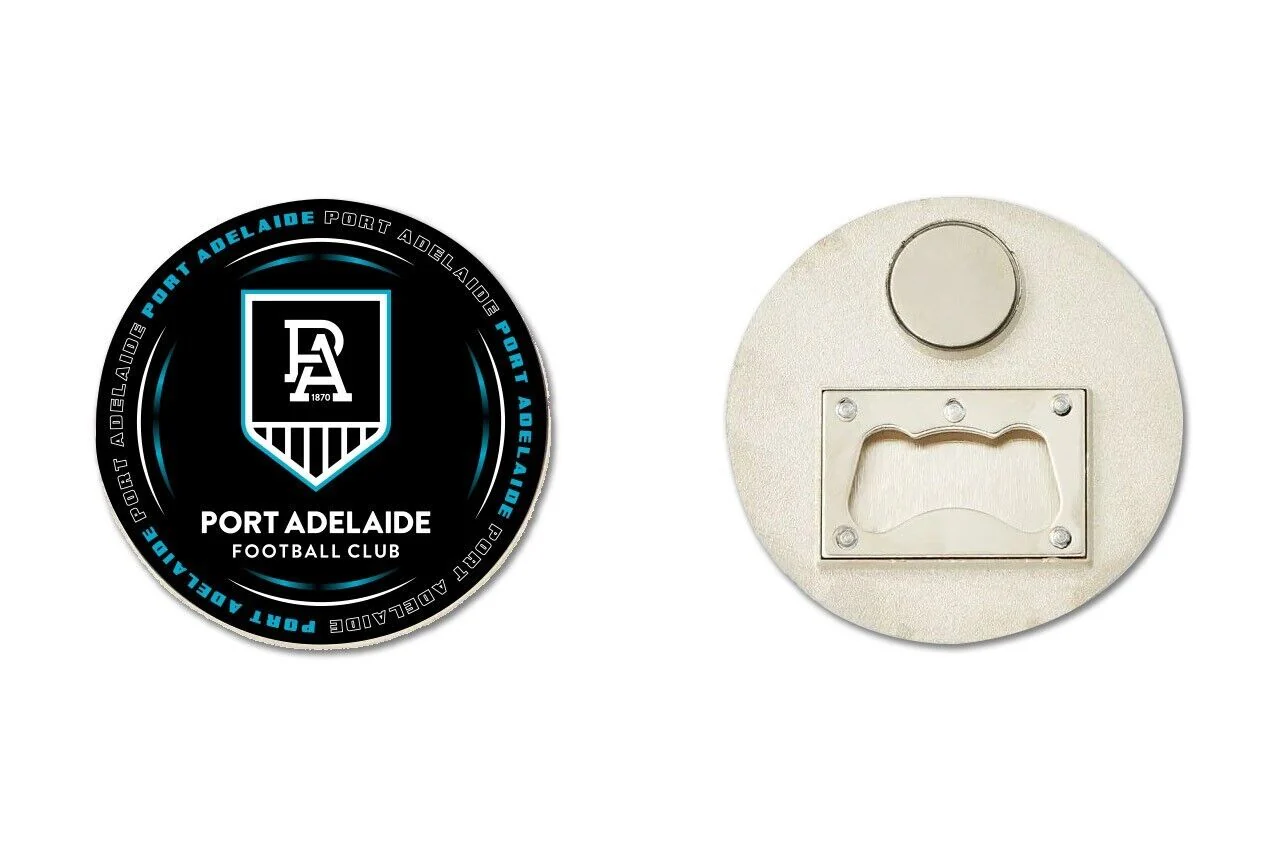 AFL Bottle Opener Magnet - Port Adelaide Power - Aussie Rules - Image 2