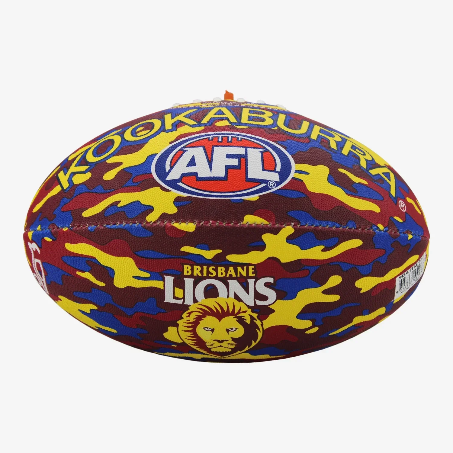 AFL Camo Club Football - Brisbane Lions - Size 5 - Game Ball