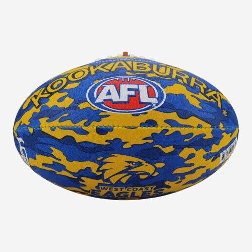 AFL Camo Club Football - West Coast Eagles - Size 5 - Game Ball