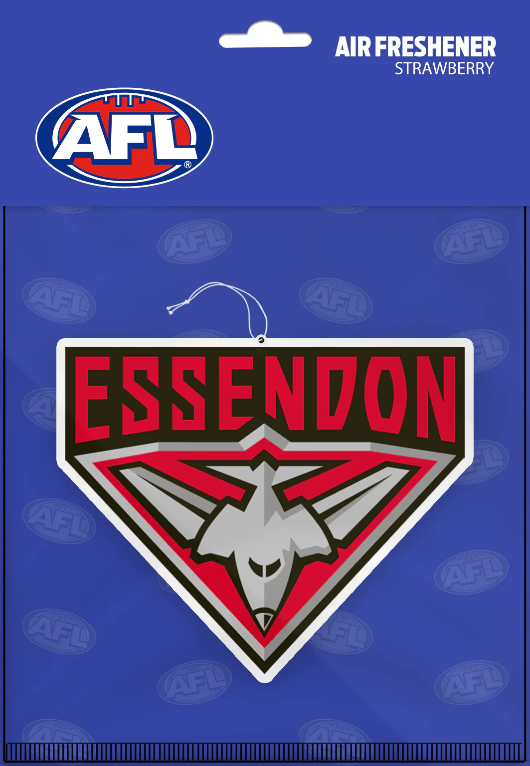 AFL Car Air Freshener - Essendon Bombers - Logo - Image 2