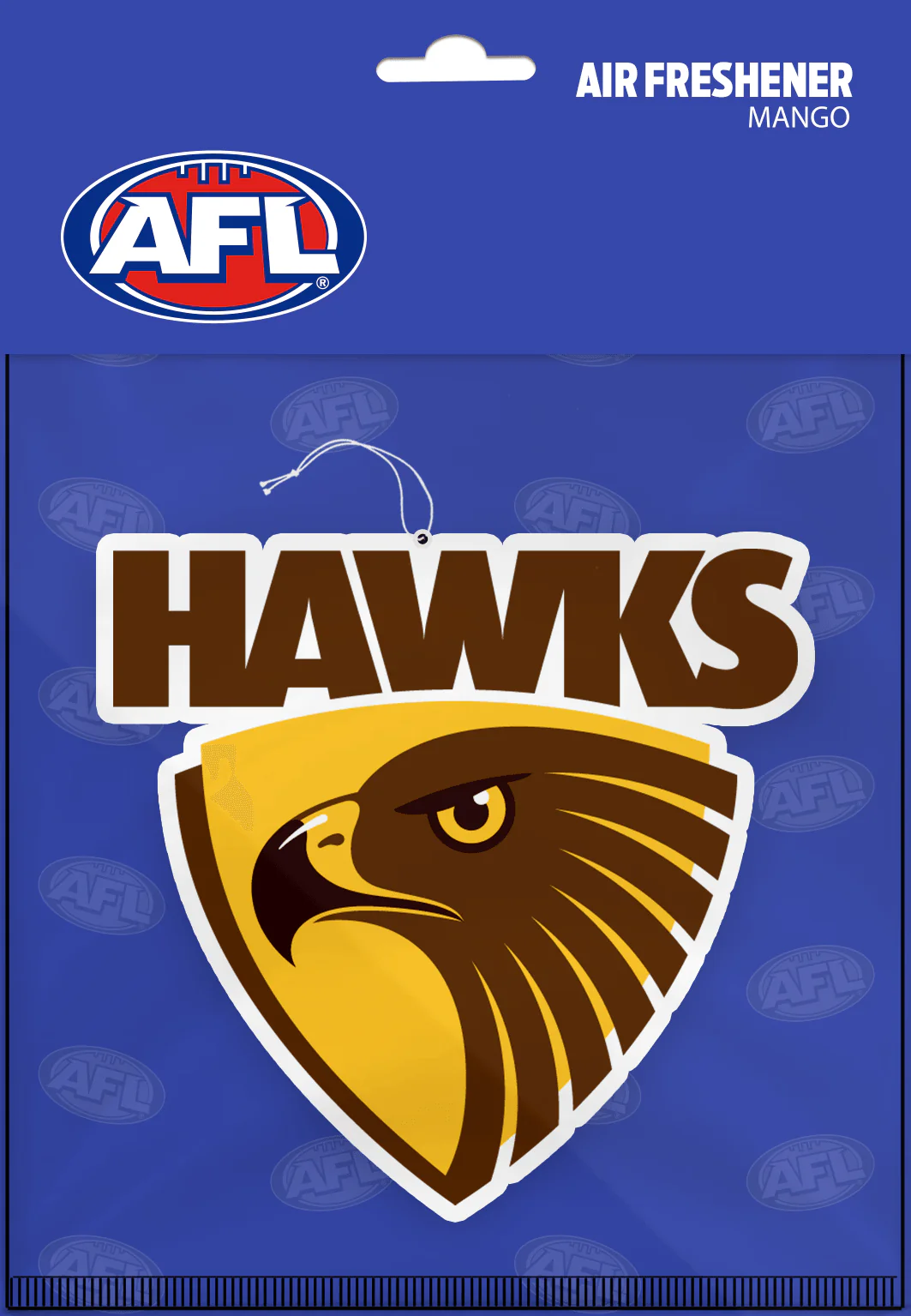 AFL Car Air Freshener - Hawthorn Hawks - Logo - Image 2