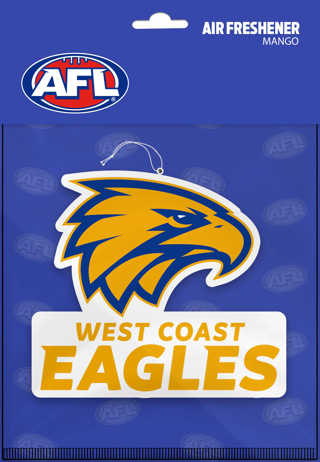 AFL Car Air Freshener - West Coast Eagles - Logo - Image 2