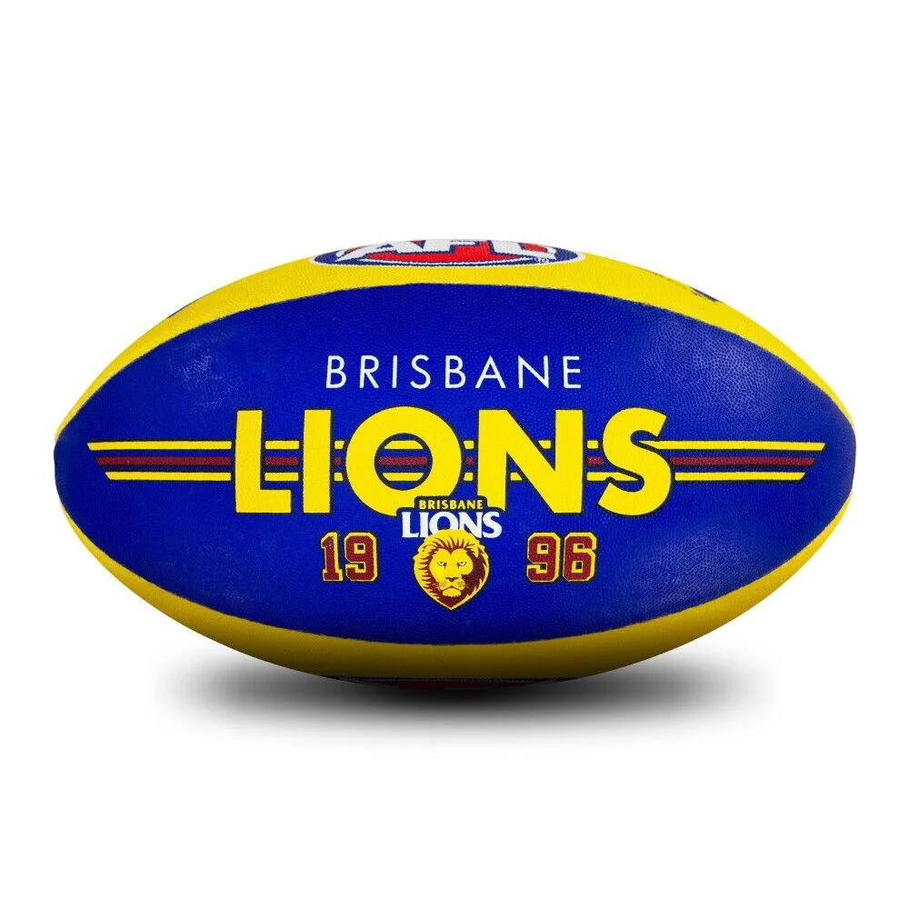 AFL Club Football - Brisbane Lions - Size 5 - Game Ball - Image 2