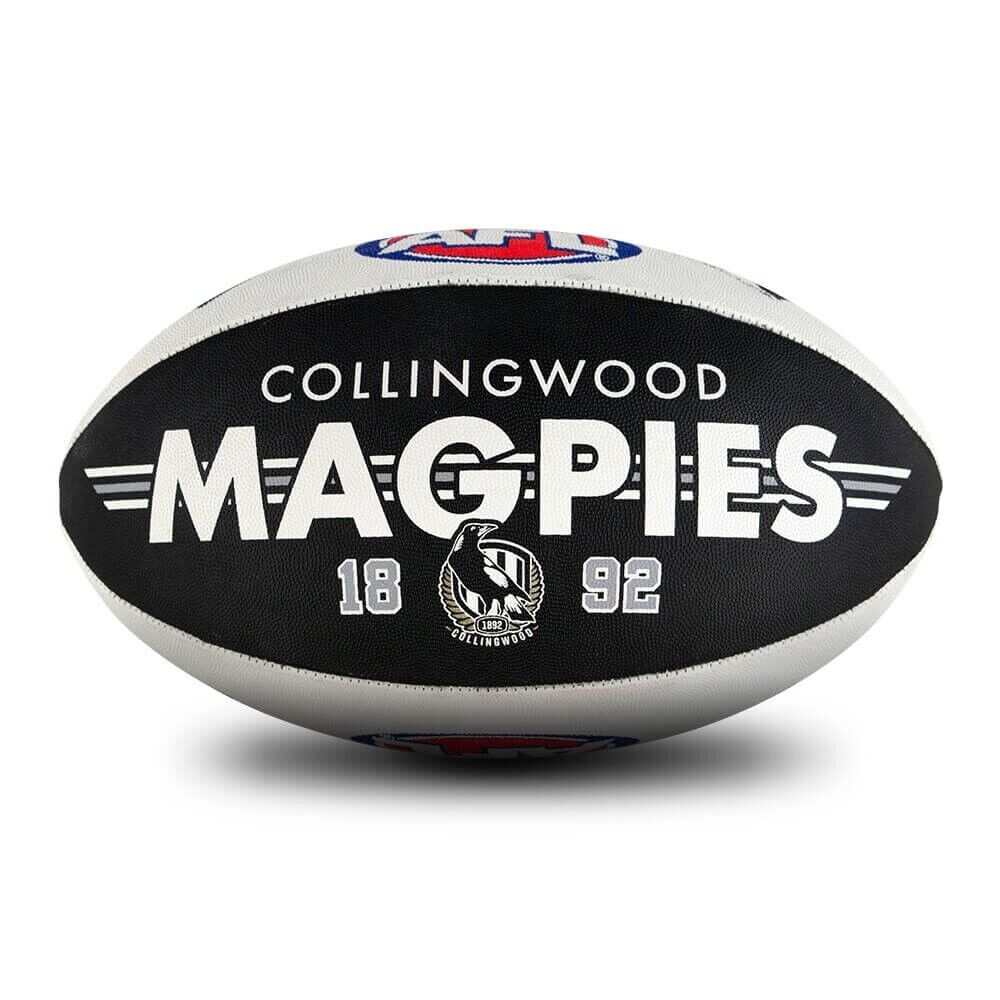 AFL Club Football - Collingwood Magpies - Size 5 - Game Ball - Image 2