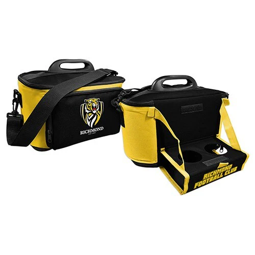 AFL Drink Cooler Bag With Tray - Richmond Tigers - Team Logo -