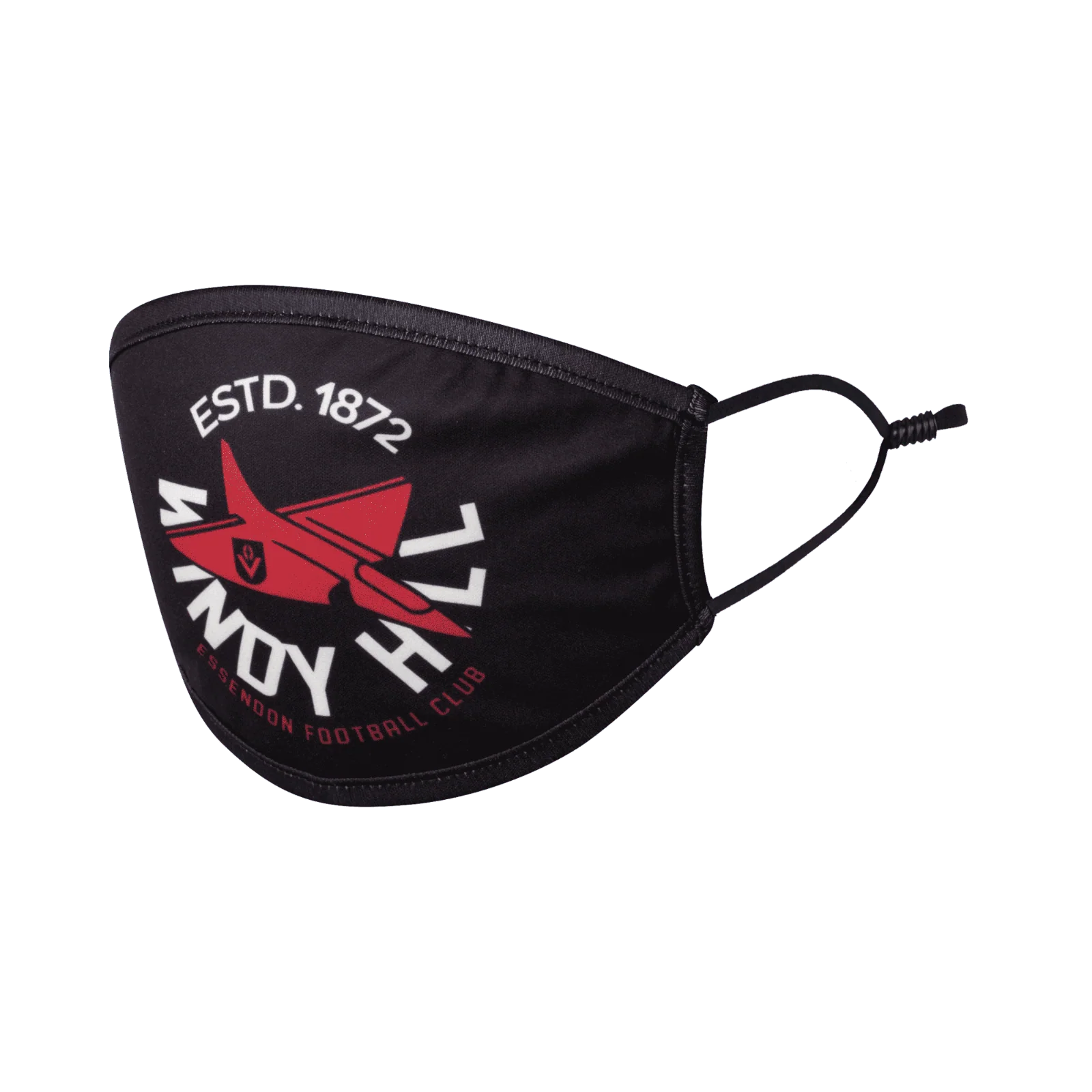 AFL Face Mask 2 Pack - Essendon Bombers - Washable - Adult - 3 Layer Protection - Image 3
