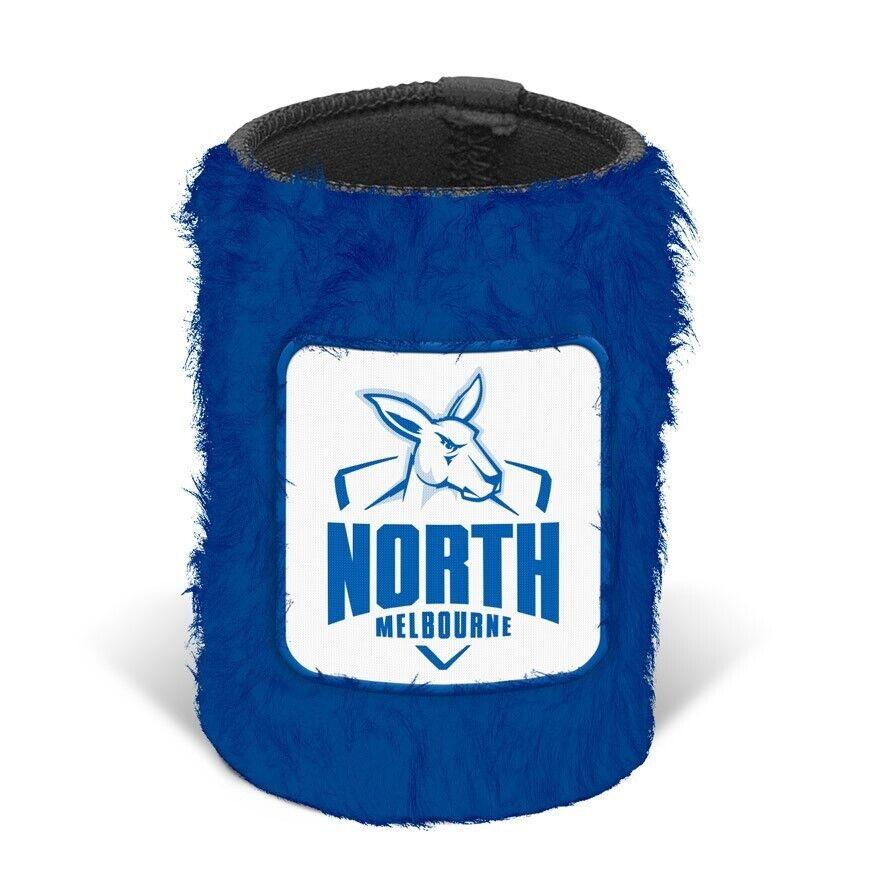 AFL Fluffy Stubby Cooler - North Melbourne Kangaroos - Can Holder - Image 2