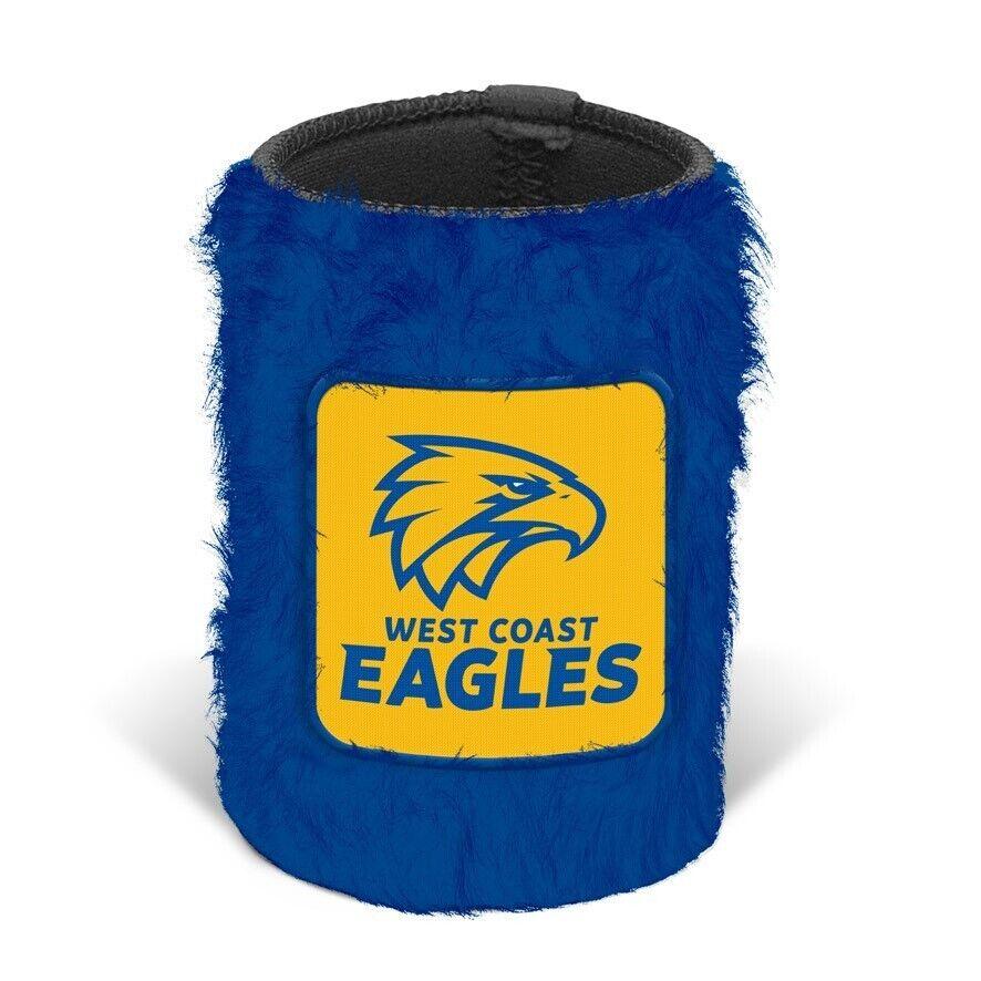 AFL Fluffy Stubby Cooler - West Coast Eagles - Can Holder - Image 2